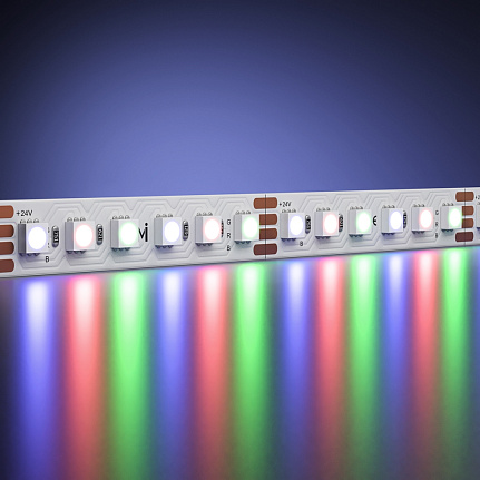RGB/RGBW светодиодная лента Ultra 24В 3838 14,4Вт/м 5м IP20 201131 Maytoni  Led Strip, цена за метр, отгружается по  5 м