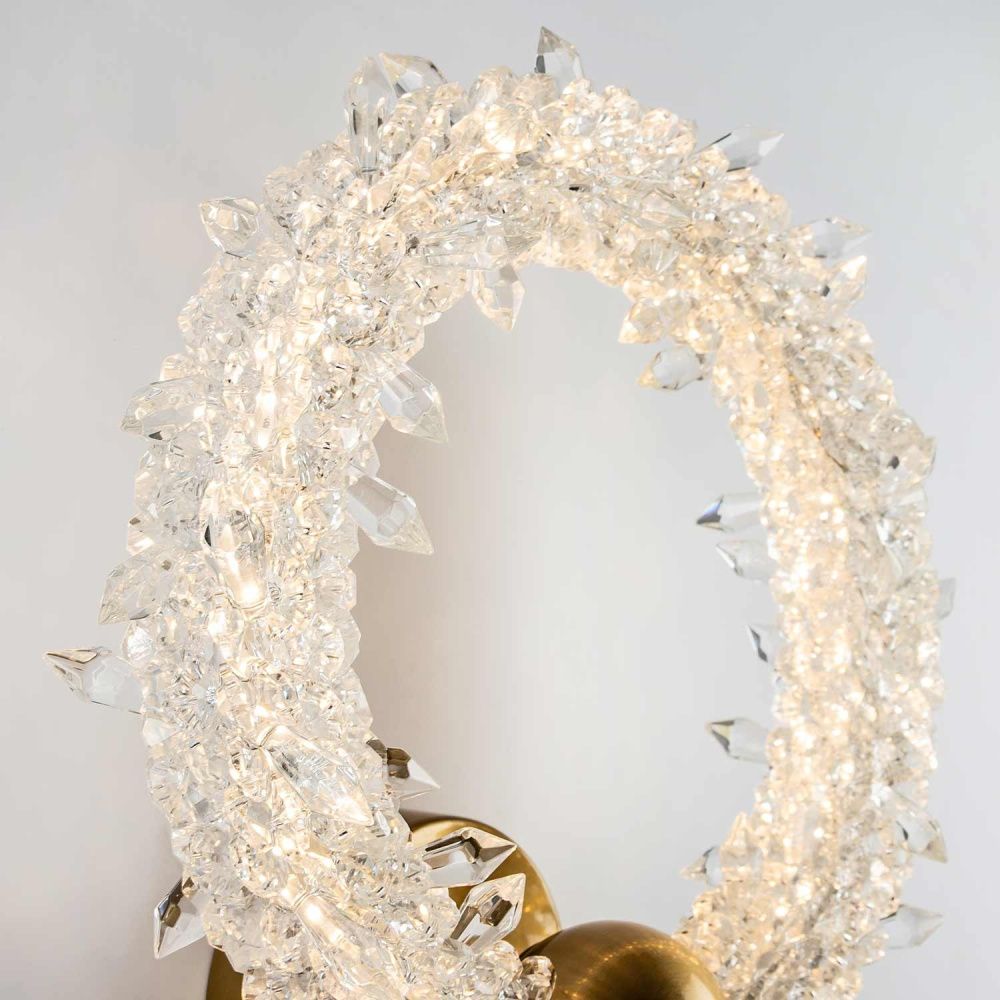 Настенный светильник 27*12*0,0000 см, LED 15W, 3000 / 6000K, Латунь MODESTYLE MS.6006.280