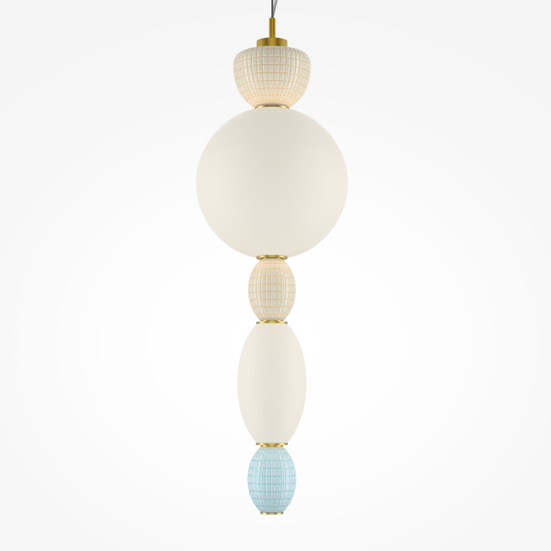 Подвесной светильник 20*380 см, LED 17W 3000K Maytoni Modern Adore MOD297PL-L17BS3K латунь
