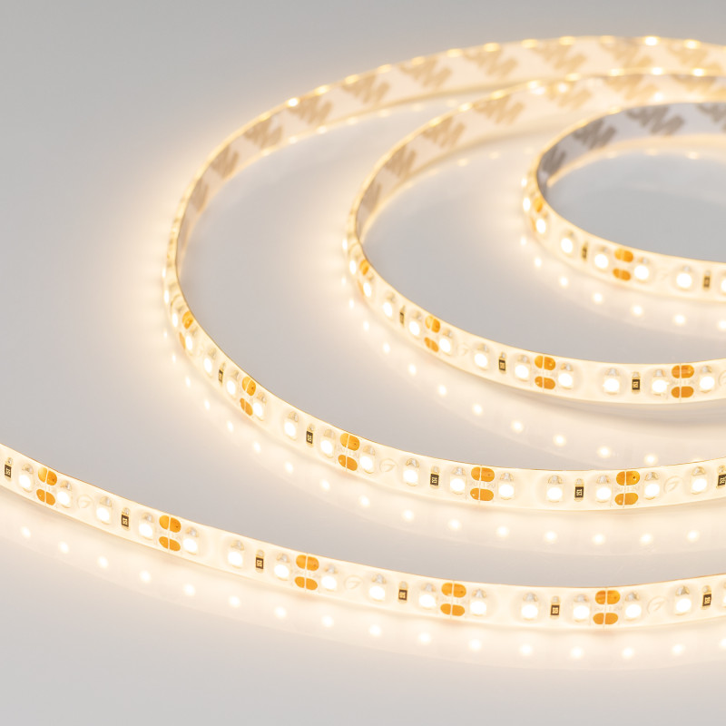 Лента герметичная RTW-SE-A120-8mm 12V Warm3000 (9.6 W/m, IP65, 2835, 5m), Arlight 015730(2). Цена указана за 5 метров. Продается кратно 5 метрам.