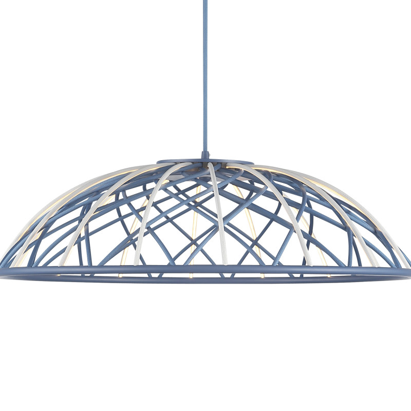 Подвесной светильник 61*200 см, LED, 20W,  3000К, ST-Luce BOUND SL6016.703.01 синий