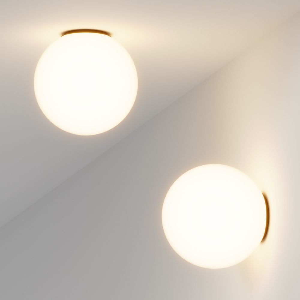 Светильник 20 см, *LED*10W, 3000K, Maytoni Twins MOD427CL-L10B3K, Черный