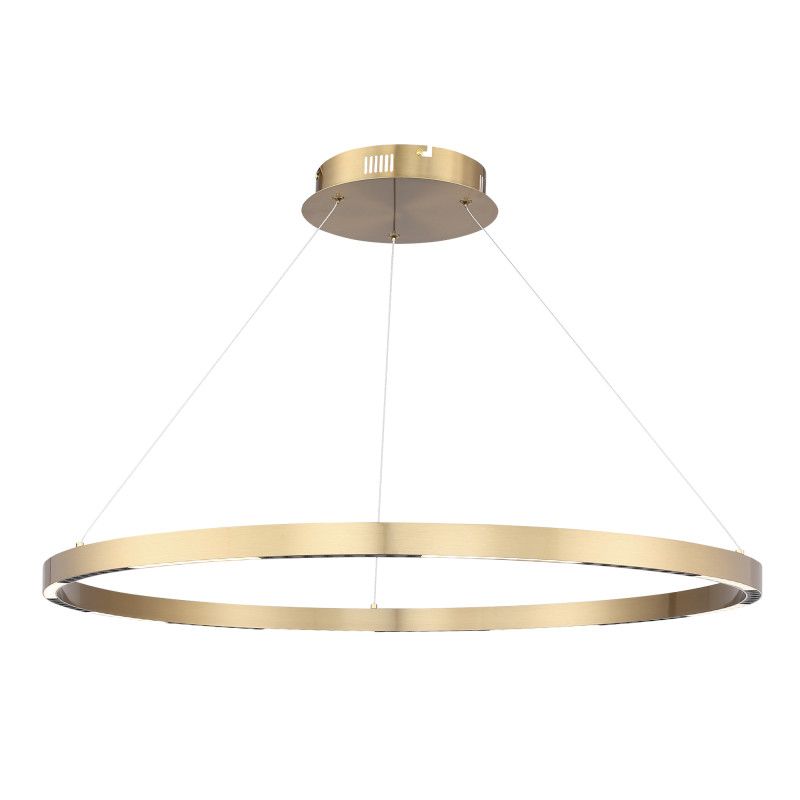 Подвесной светильник *80*-120 см, 1*LED, 43W, 4000K, ST-Luce Parilla SL6238.343.01, латунный