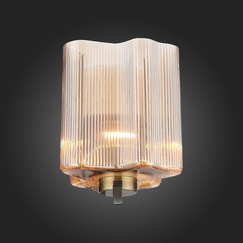 Бра 15 см, ST LUCE ONDE SL117.301.01 Бронзовый