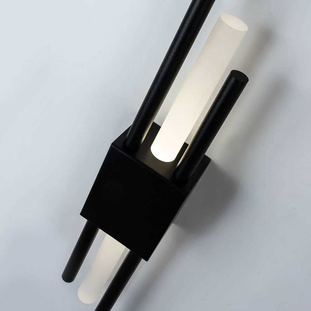 Настенный светильник 6*8*49 см, LED 6W 4200K MODELUX ML.559.02 BK черный