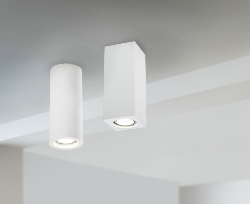 Светильник 7*7 см, GU10 50W, Maytoni Alfa C011CL-01W, белый