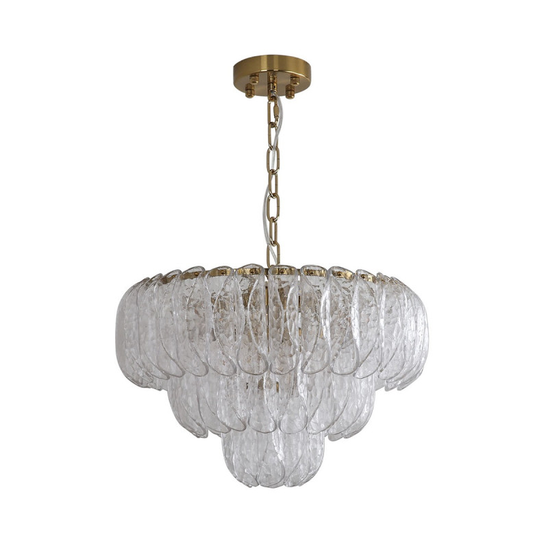 Каскадная люстра *60*98 см, 11*E14*40W, Indigo Dalia V000374, бронзовый, 12034/11P Brass