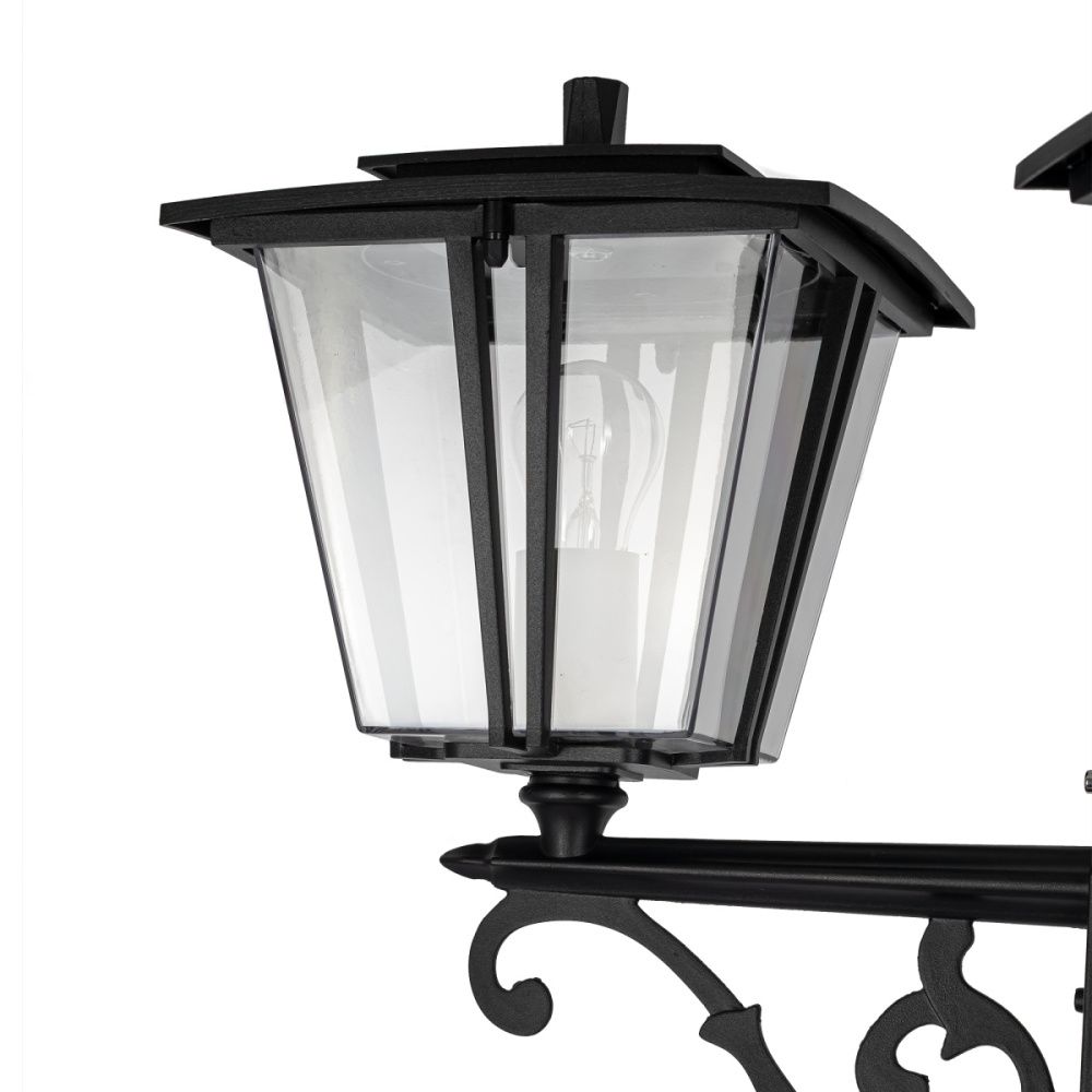 Уличный парковый светильник 215 см, Citilux FORTS CLU10P3, черный