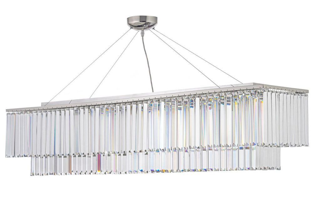 Люстра подвесная **30 см, 10*G9*40W, Arti Lampadari Enio Enio E 1.5.120X30.101 NP, никель