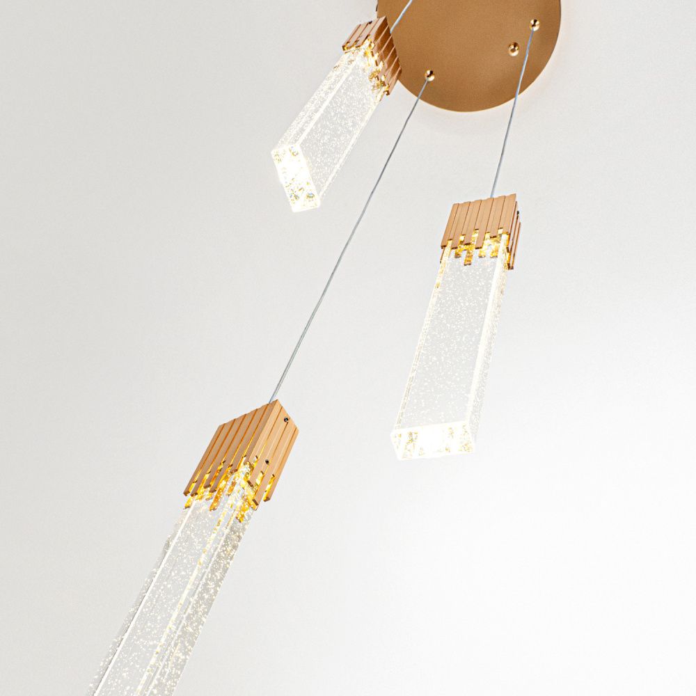 Светильник *25*36 см, LED*13W, 4000K, Modelux  ML.88992.3 GD, Золото