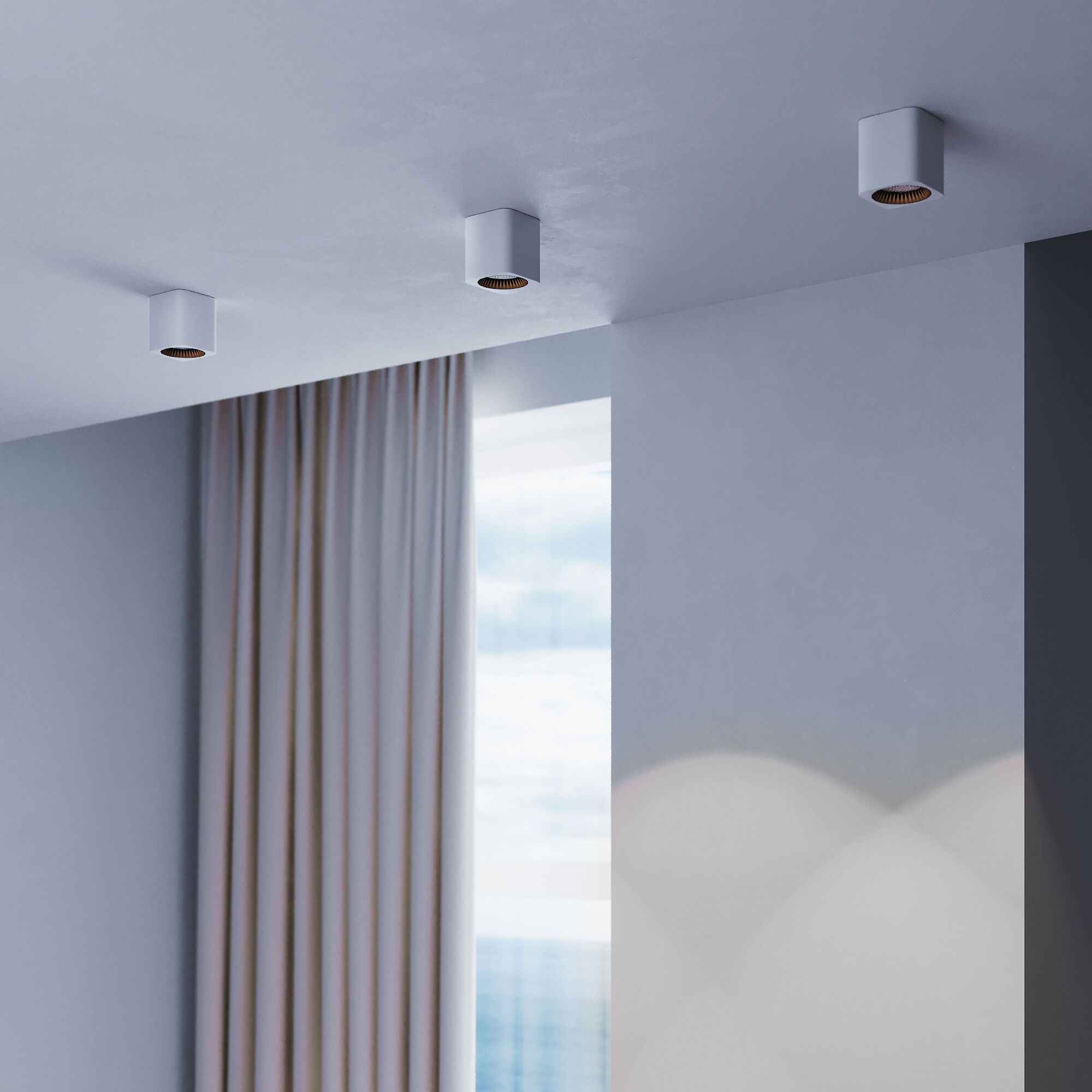 Светильник 8 см, 9W, 4000K, Elektrostandard 25051/LED, белый-черный