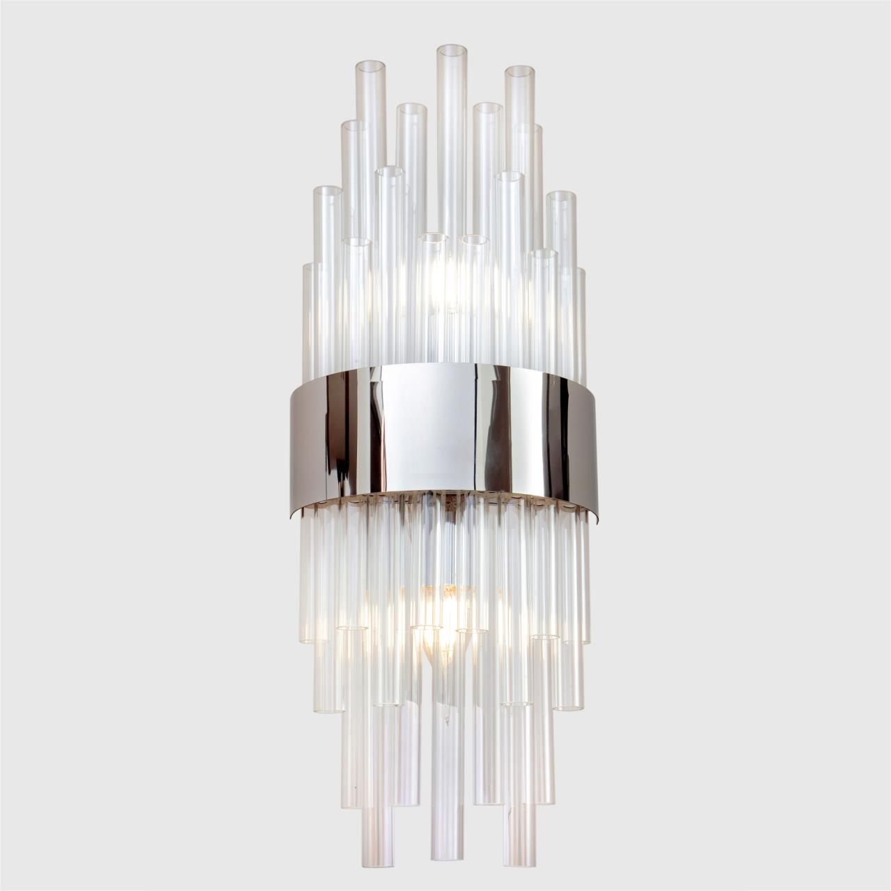 Бра 20*10*50 см, Е14 2x40W, Хром MODELUX ML.513.02 CR