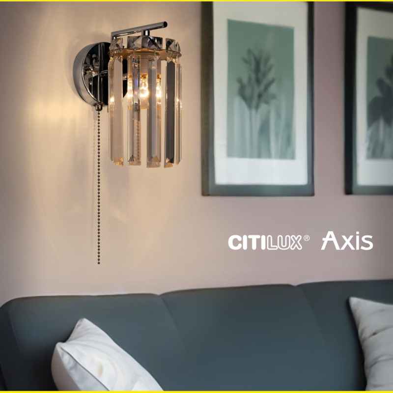 Бра Citilux CL313411 AXIS Хром