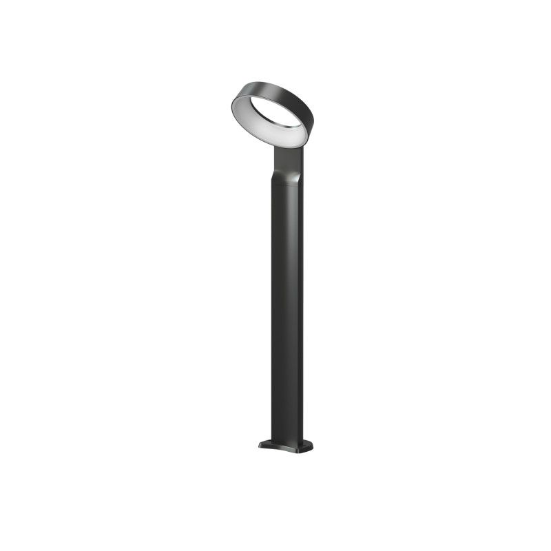 Садово-парковый светильник 16,5*18*80- см, *LED*12W, 3000K, Denkirs SANVIK DK9718-BK, черный алюминий