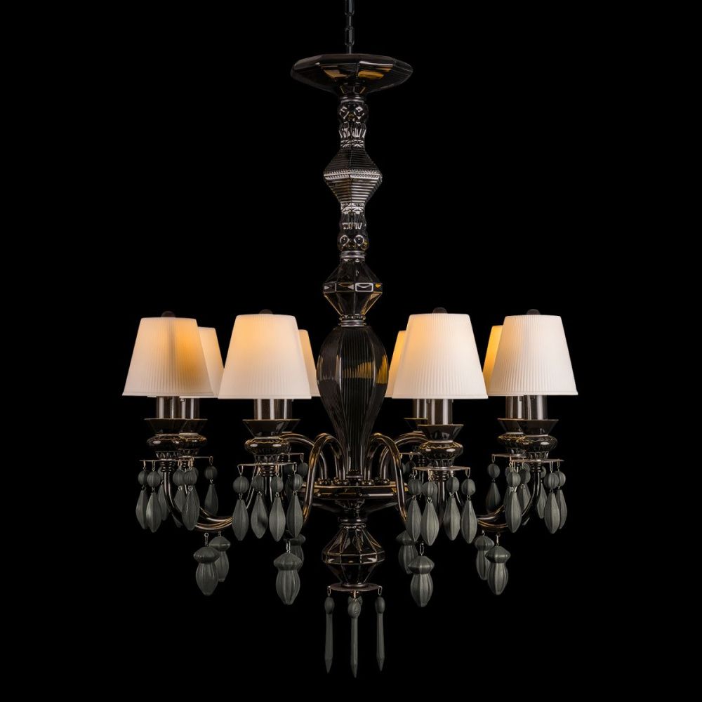 Подвесная люстра 63 см, Loft IT Grace 10203/8 Black, черный