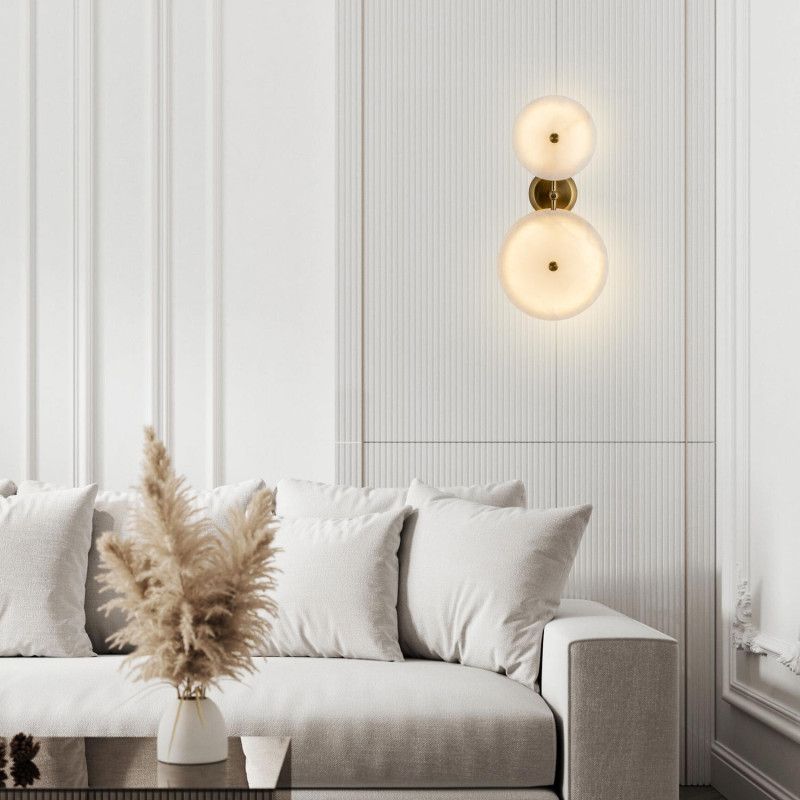 Настенный светильник 9,5x40,5см, LED, 6Вт, , Modelux MS.175.02 BS Латунь