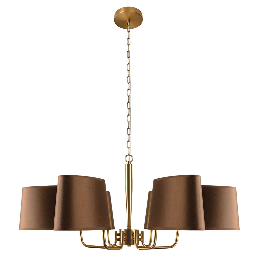 Подвесная люстра 90 см, Loft IT Hilton 10527/6 Brass, латунь