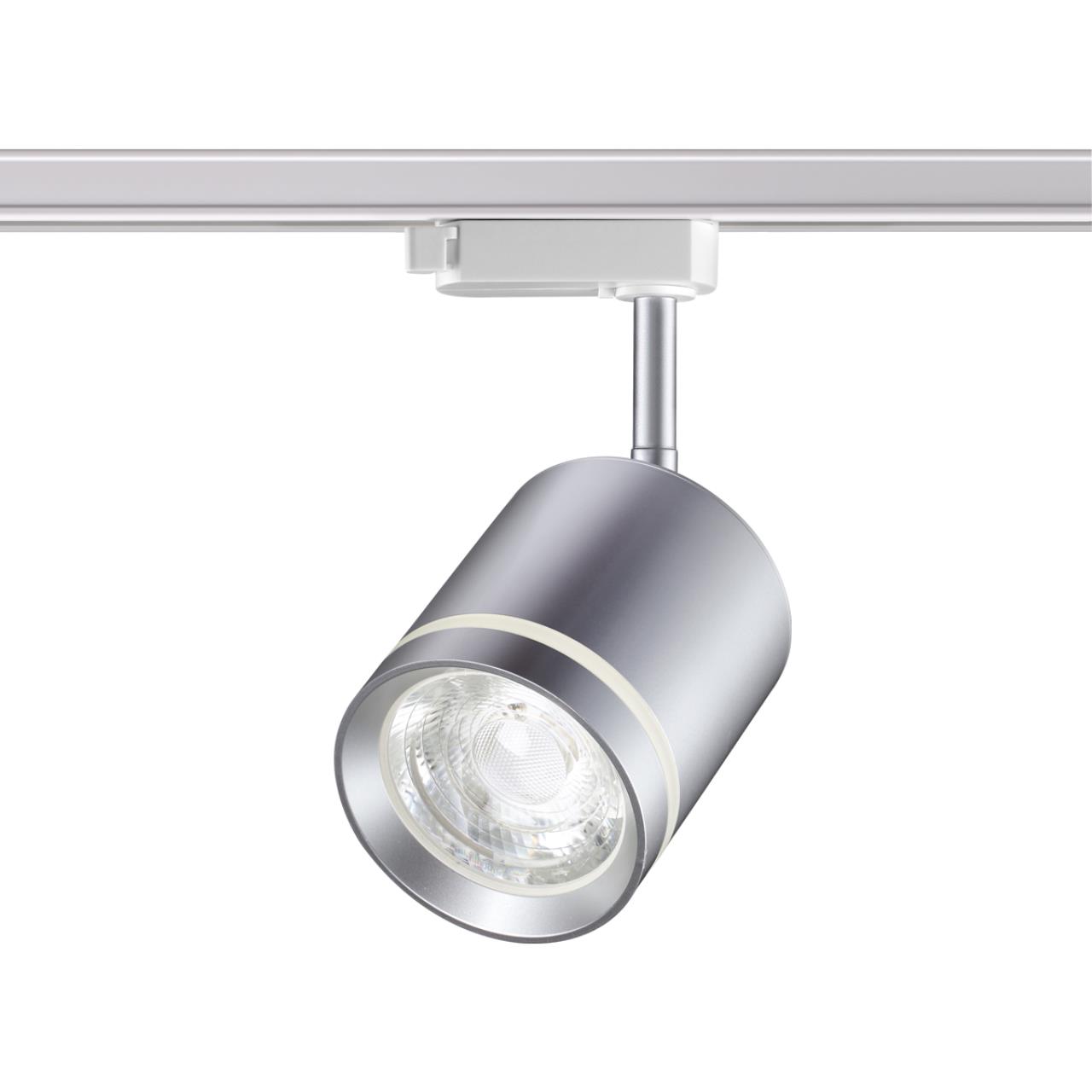 Светильник светодиодный 22 см, 15W, 4000K, NovoTech PORT ARUM 358803, серебро