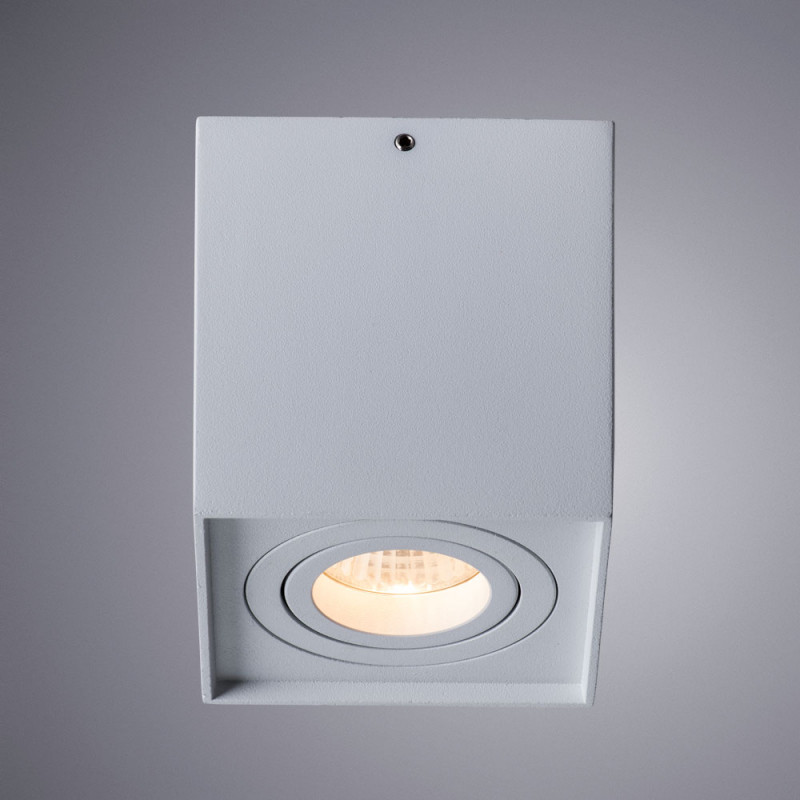 Светильник 9,5*9,5 см, GU10 50W, Arte Lamp Factor A5544PL-1WH белый