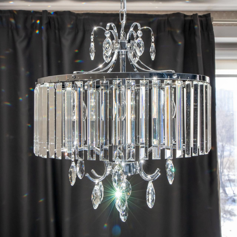 Люстра 48 см Citilux Инга CL335161 хром
