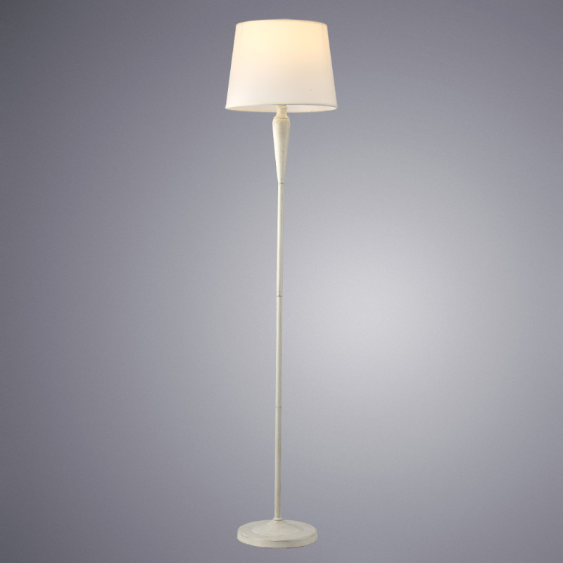 Торшер Arte Lamp A9310PN-1WG белый/золото