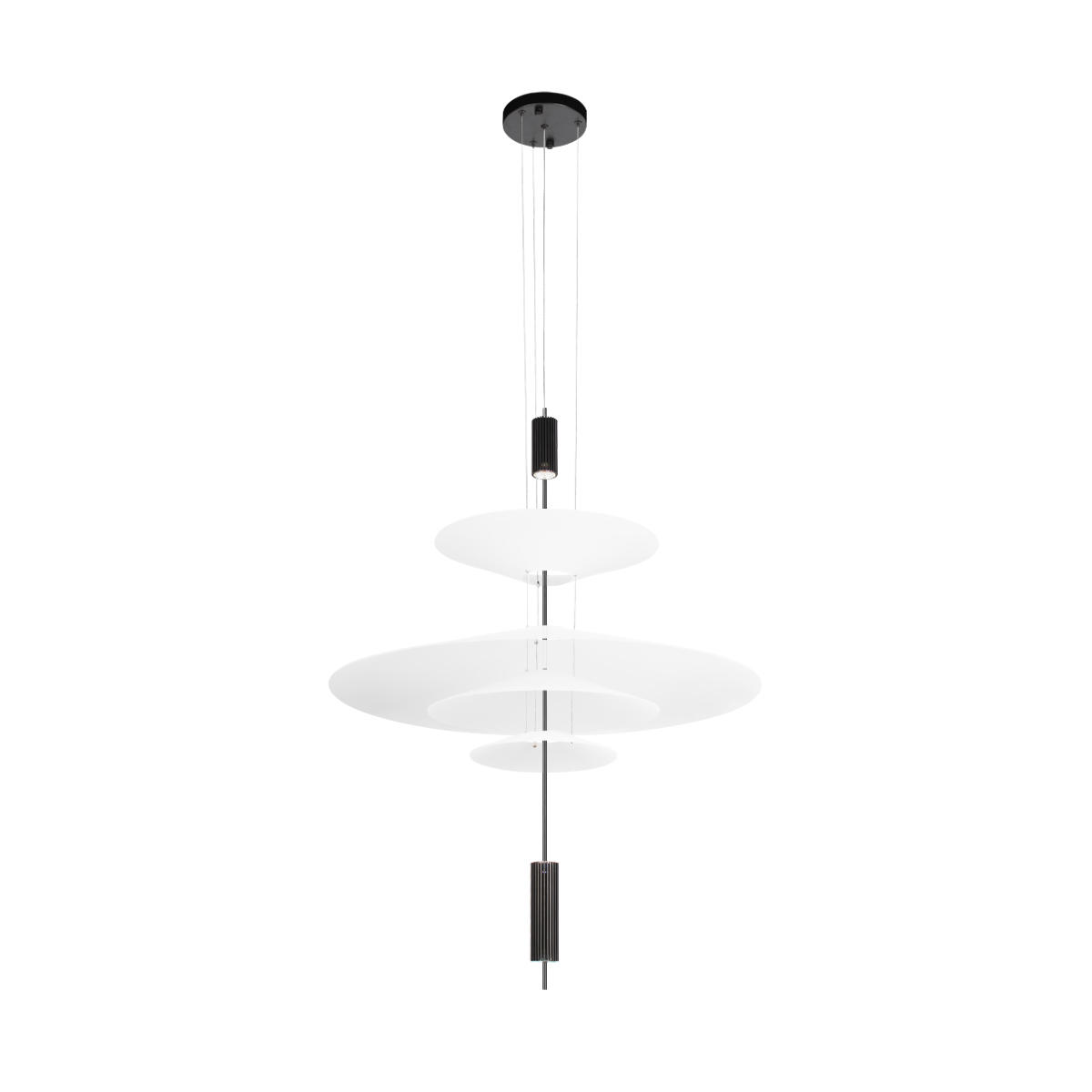 Подвесной светильник 68*83 см, 3*GU5.3*20W  LOFT IT Skylar 10244/C Black черный