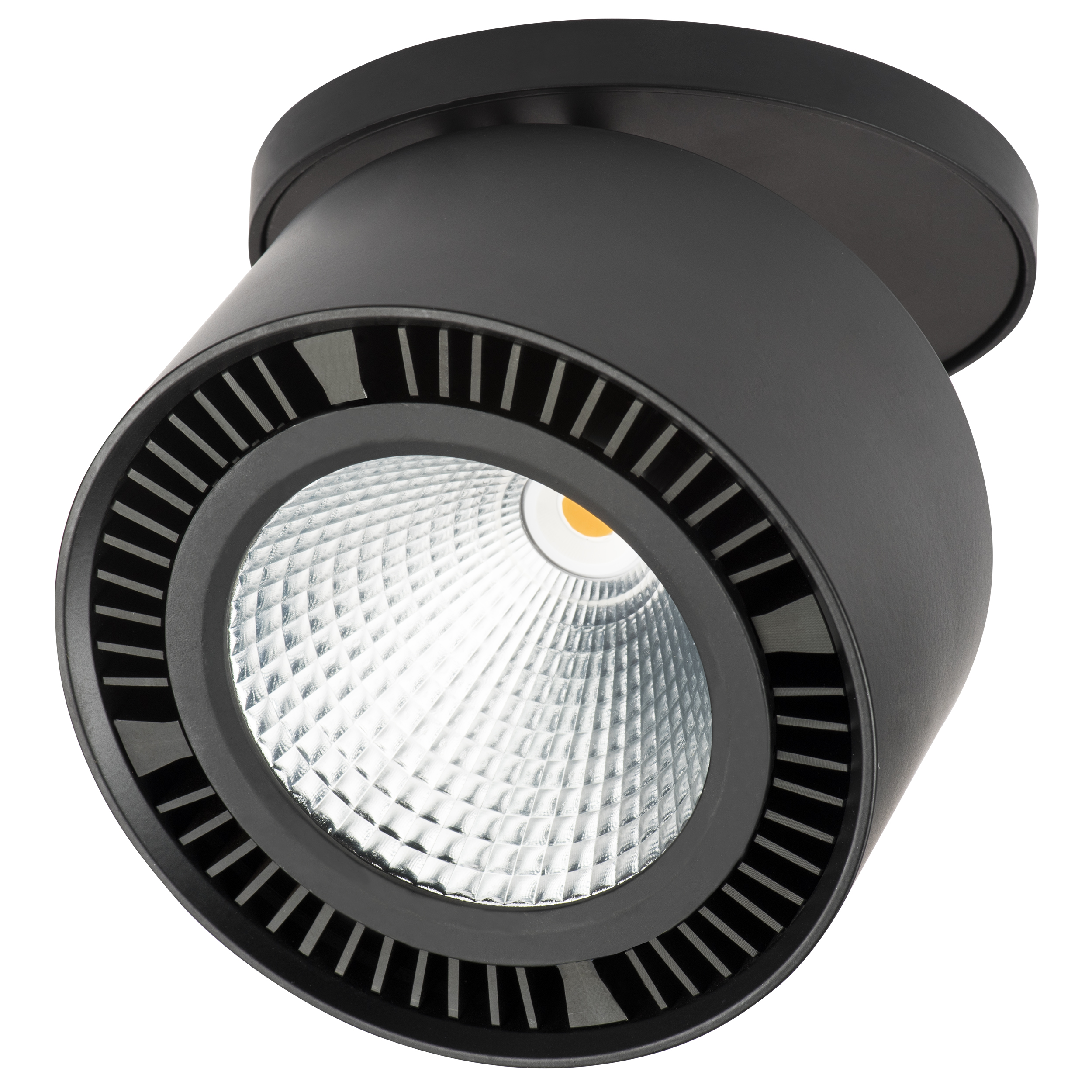 Светильник встраиваемый 12,6 см, LED*40W, 3 000 К, Черный Lightstar Forte inca 213847