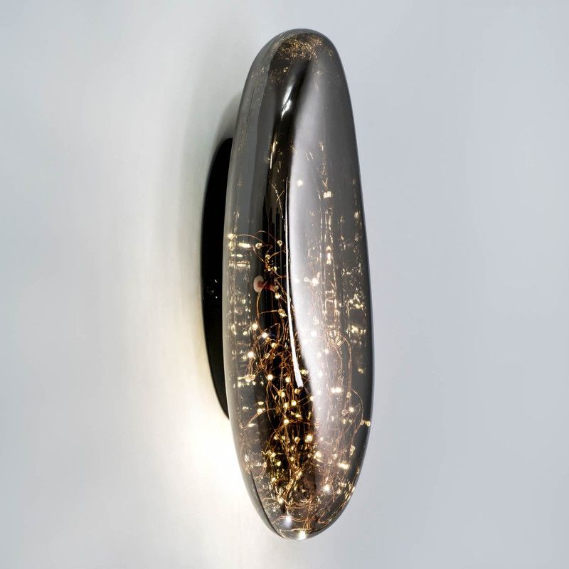 Настенный светильник 15 см, 10W, 3000К MODESTYLE MS.6512.430 BK черный