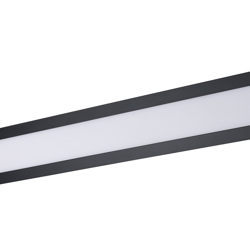 Бра Favourite Meridiem 4004-2W, D35*W90*H800, каркас черного цвета, рассеиватель из белого акрила, возможность вертикального и горизонтального монтажа
