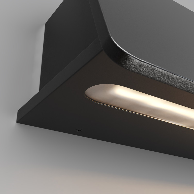 Светильник настенный 9*40*8 см, LED, 10W, 3000К, Maytoni Trupp O429WL-L10GF3K серый