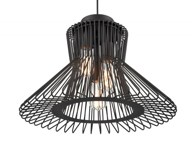 Подвесной светильник  50*162 см, 3*E27 черный Vele Luce Alberto VL5032P03