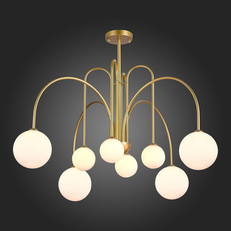 Люстра потолочная 100 см, ST LUCE JINETO SL1204.202.08 Золотистый