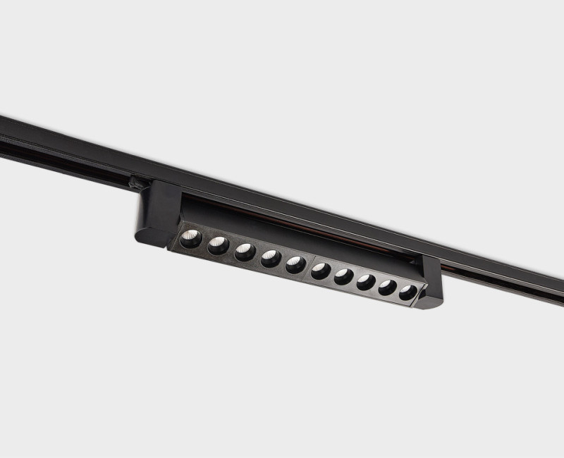 Светильник на шине 34,6*4,5 см, ITALLINE  IT08-8031 black 4000K