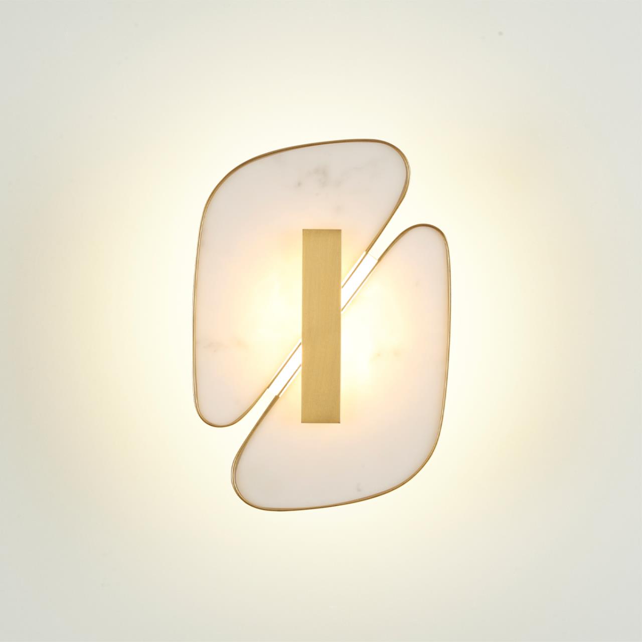 Бра 9*20*28 см, 1 LED*10W, 3000 К, Odeon Light Chiara, античная бронза 6638/10WL