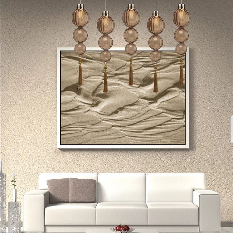 Подвесной светильник Heathfield Lighting - Medina Pendant Gold 17*17*80 см, 1*GX53*60W, ImperiumLoft 40.2682-0, Золотистый