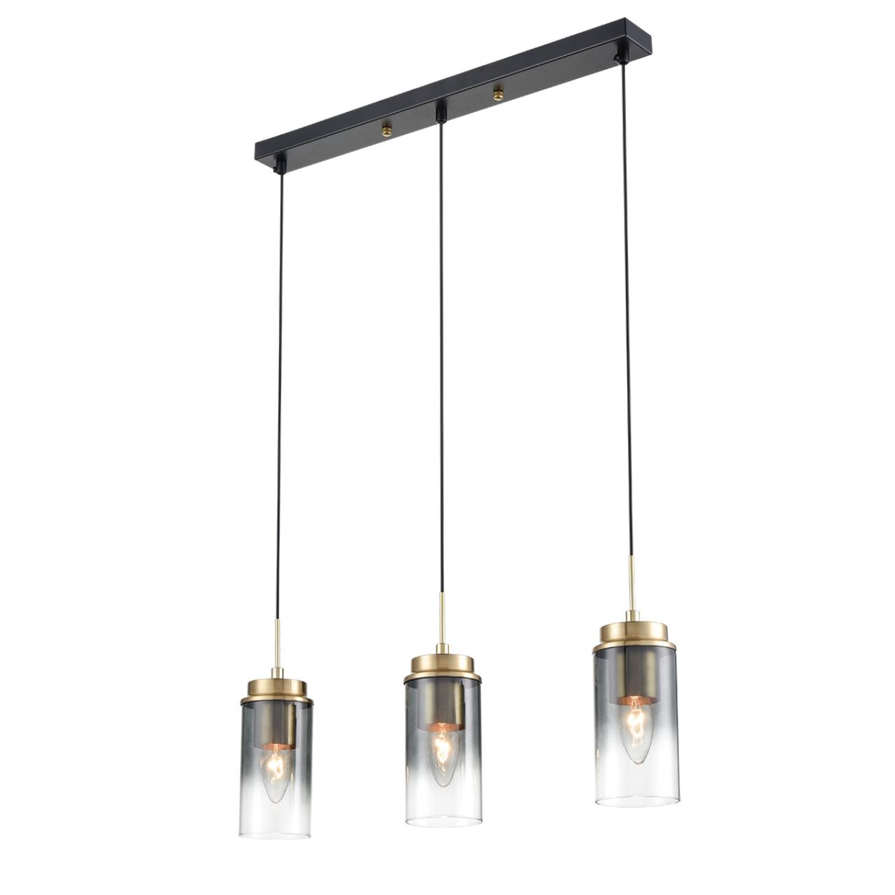 Подвесной светильник 8*54*80 см, 3*E14 Lumion ISHA 8101/3A черный, бронза