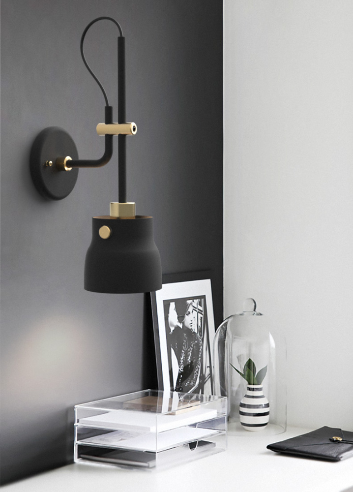 Бра Inodesign Ram Well Black 44.4826
