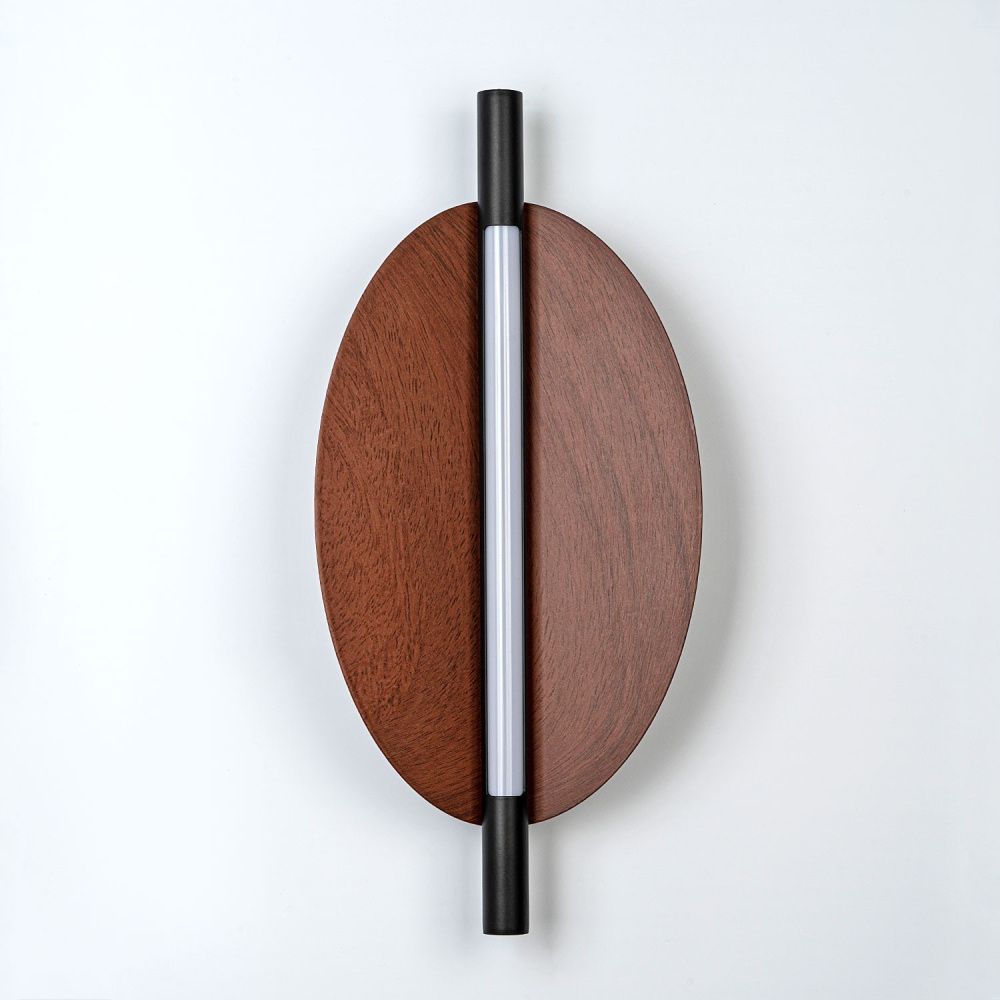 Настенный светильник 40 см, 8W, 4200K, MODESTYLE MS.1221.410, черный