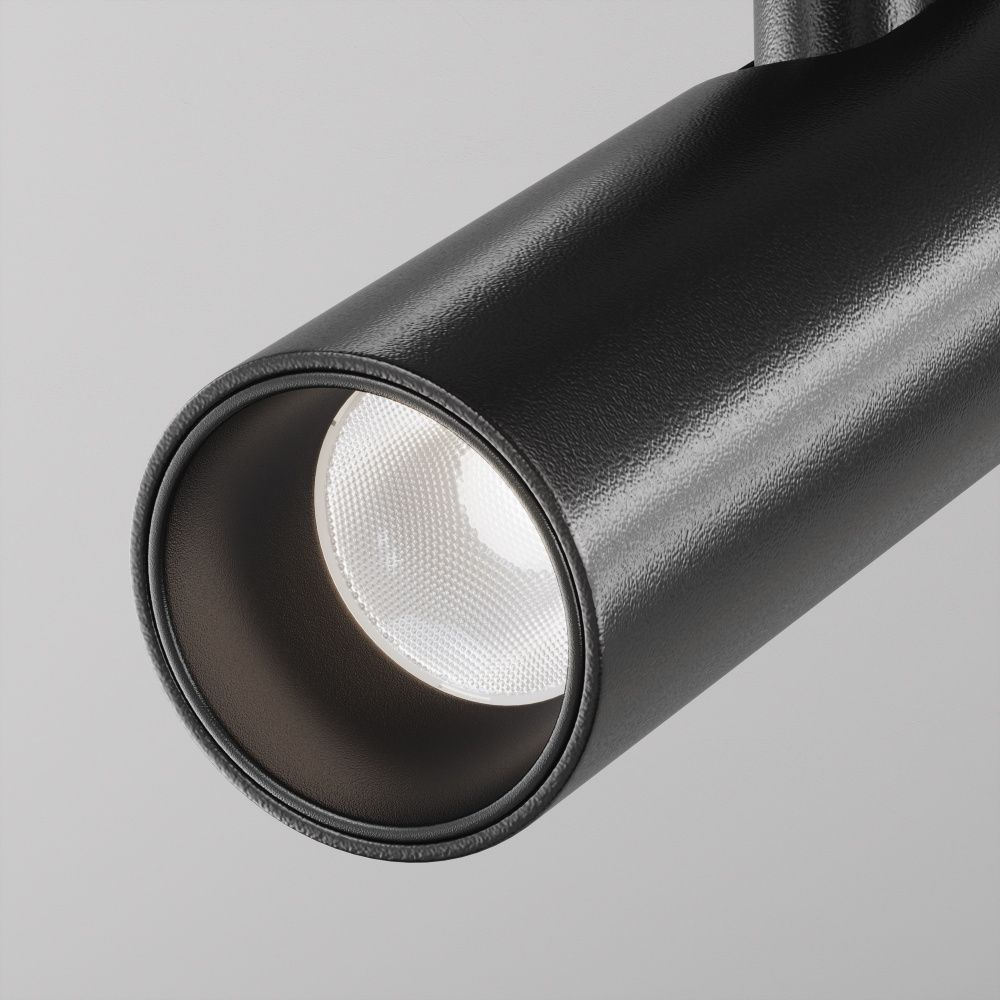 Трековый светильник Focus Led Flarity 4000K 5Вт 60°, 15,8 см, LED*5W, Maytoni TR144-1-5W4K-W-B, Черный