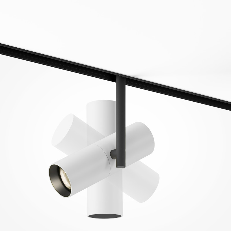 Светильник на шине 5,2*5,2*23,2 см, LED, 12W, 3000К, Maytoni Technical Elti TR005-2-12W3K-BW белый