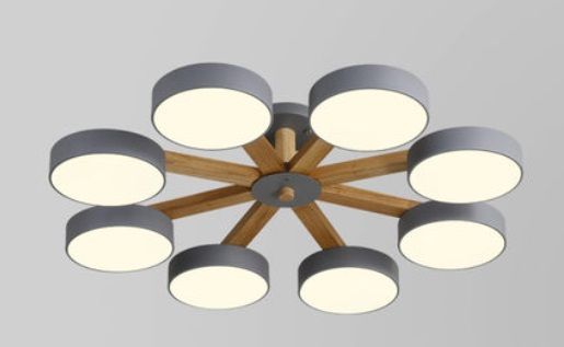 Потолочная светодиодная люстра Inodesign Joist Gray 40.9622