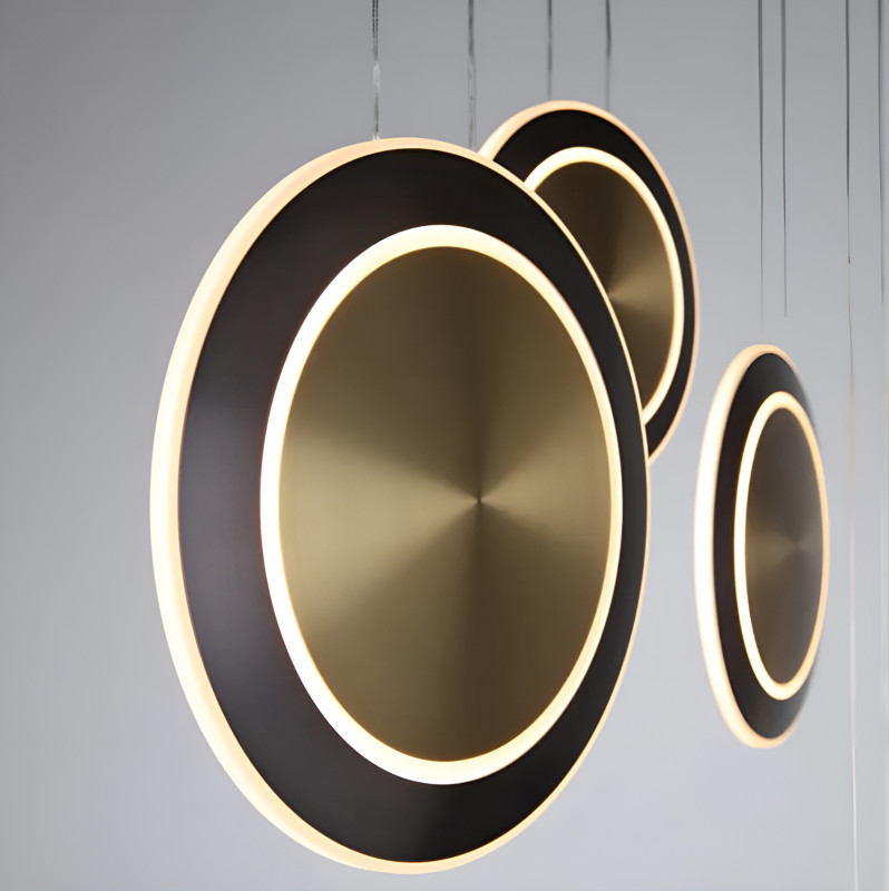 Каскадная люстра 90*16*150 см, 6*LED, 43W, 4000К, Favourite Elation 4562-6P черный