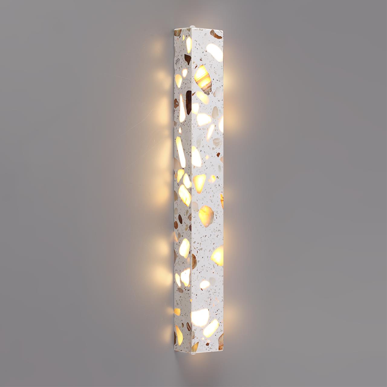 Настенный светильник 1*LED*15W 3000K Odeon Light TERRAZZO 7012/15WL бронзовый