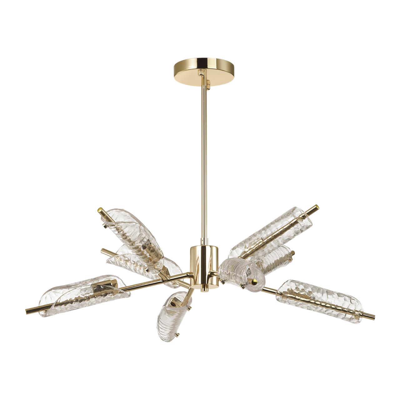 Люстра потолочная *72*57,8 см, G9 8*8*25W, - К, Lumion Georgia 6537/8C, золотой