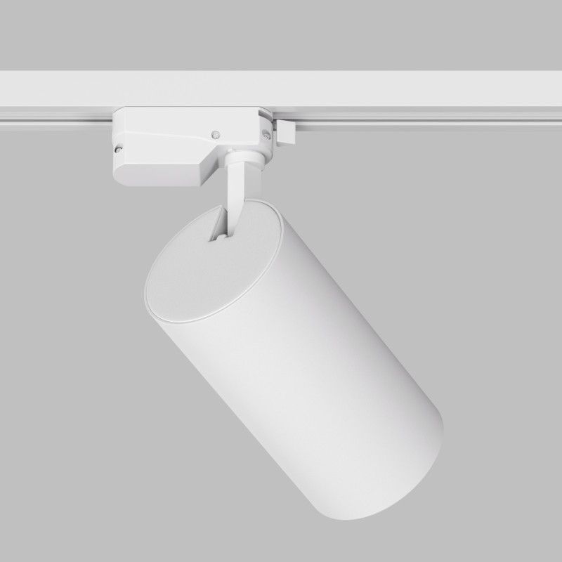 Светильник на шине 15,5*8*22- см, *LED*30W, 4000K, Denkirs SOLID KOPER DK6456-WH, белый алюминий