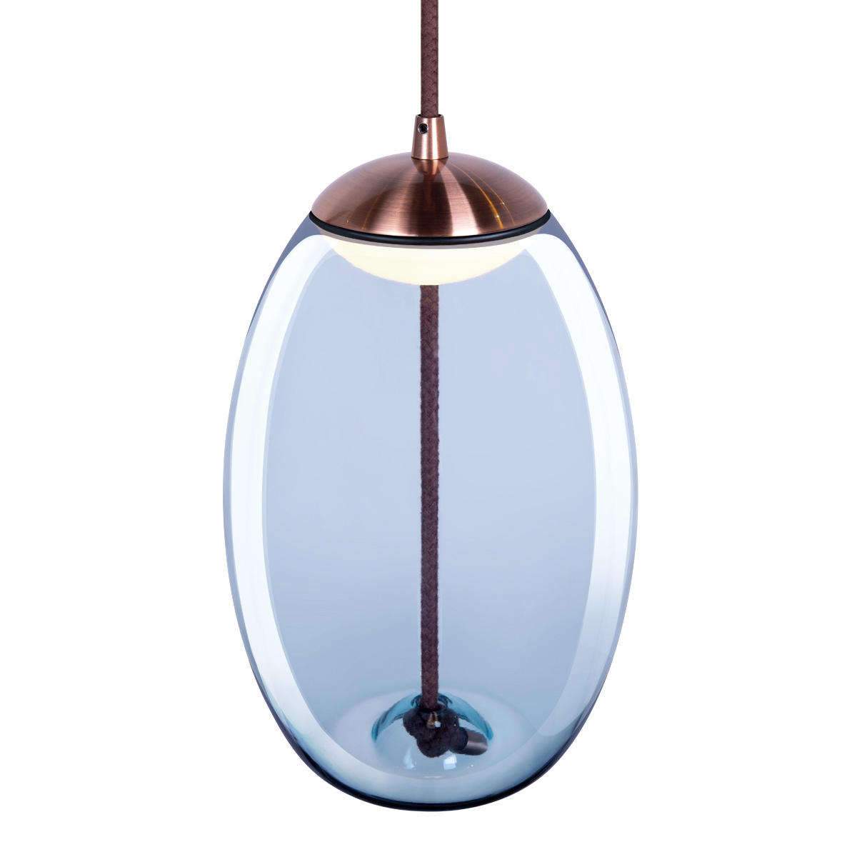 Подвесной светильник 12*23 см, 1*LED*5W LOFT IT Knot 8133-A mini медный