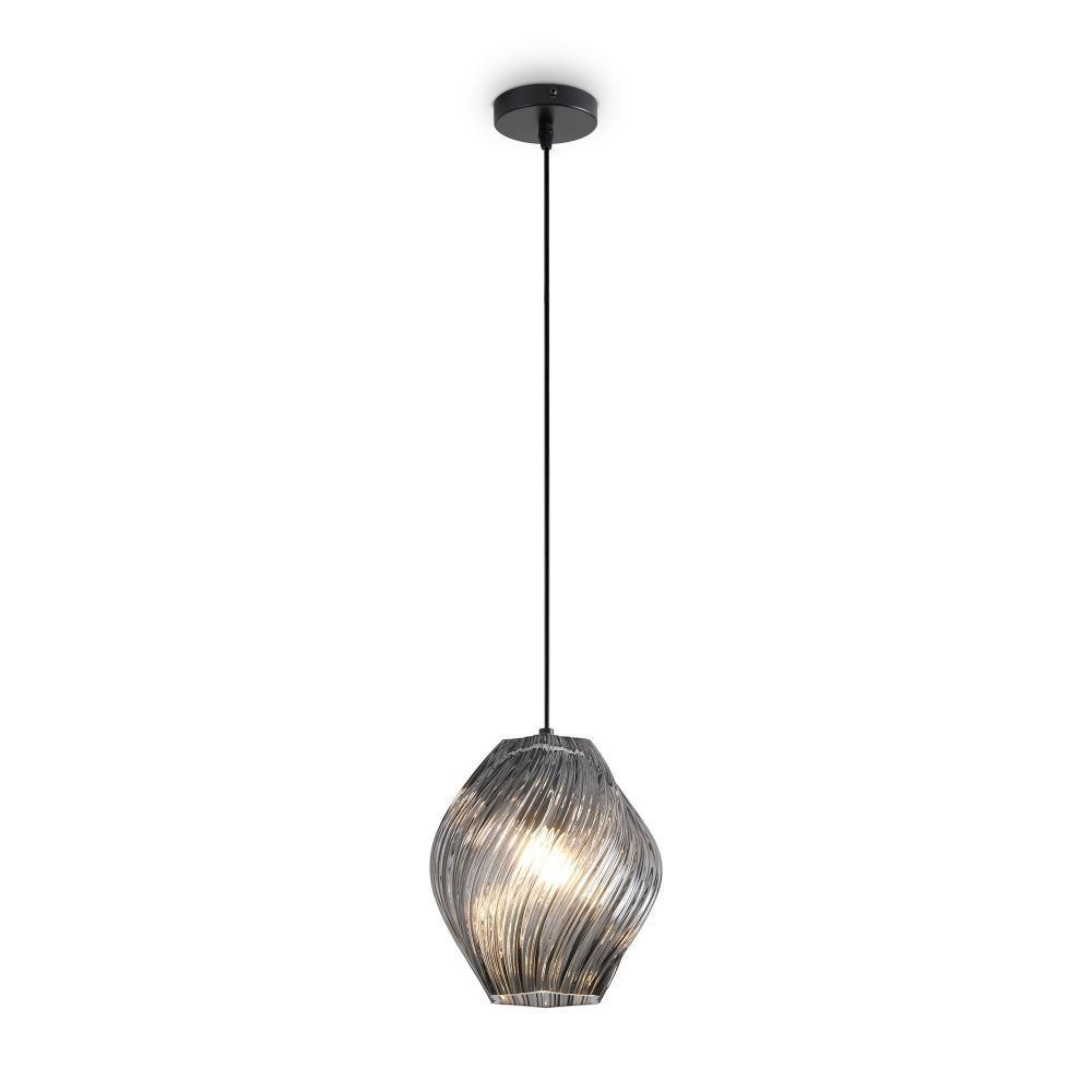 Подвесной светильник 30-124 см, 1*E27*60W Freya Shiny FR5547PL-01SM, Дымчатый