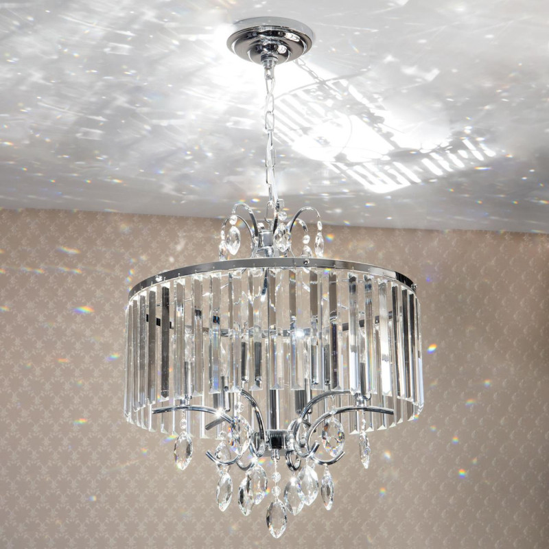 Люстра 48 см Citilux Инга CL335161 хром
