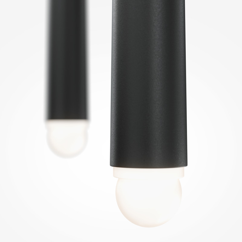 Светодиодный светильник 26 см, 15W, 4000K, Maytoni MOD132PL-L28BK1, черный
