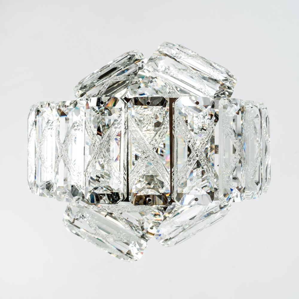 Подвесная люстра 20x20x50см, G9, 2xG9Вт, , Modelux ML.755.2 CR Хром